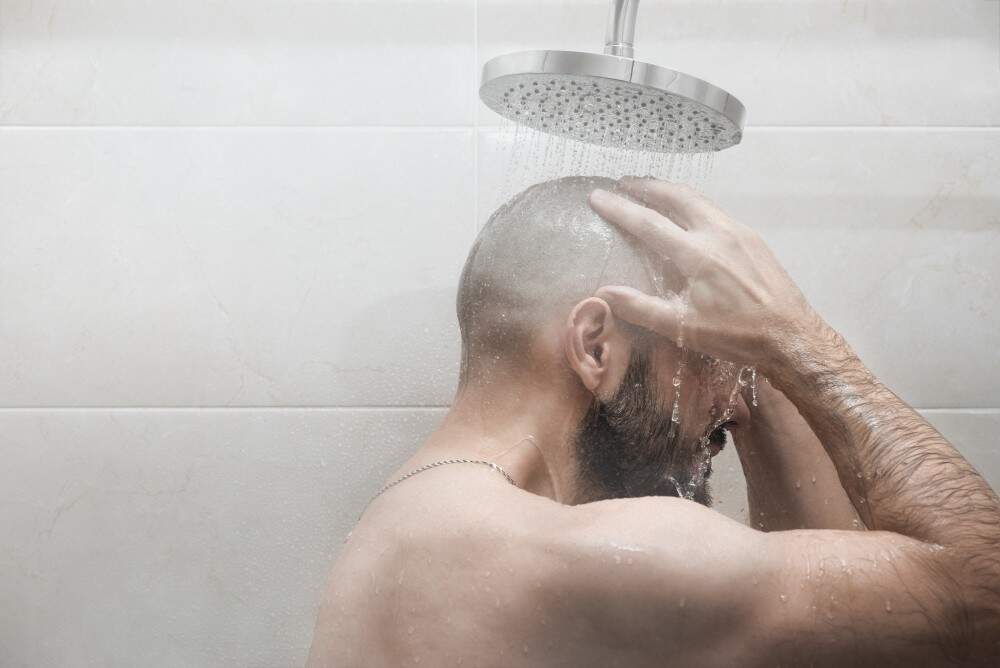 Hair wash after a hair transplant
